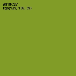 #819C27 - Sycamore Color Image
