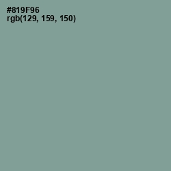 #819F96 - Mantle Color Image