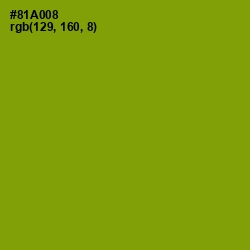 #81A008 - Citron Color Image