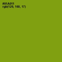 #81A011 - Citron Color Image