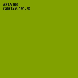 #81A100 - Citron Color Image