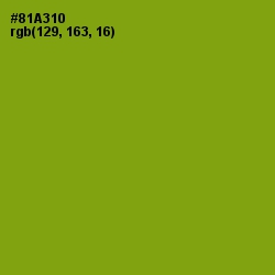 #81A310 - Citron Color Image