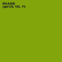 #81A50B - Citron Color Image