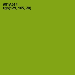 #81A514 - Citron Color Image