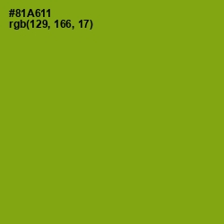 #81A611 - Citron Color Image