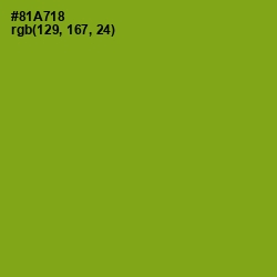 #81A718 - Citron Color Image