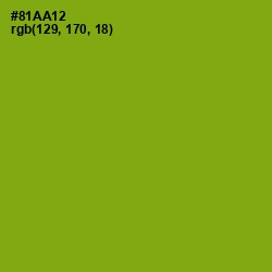 #81AA12 - Citron Color Image