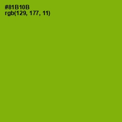 #81B10B - Citron Color Image