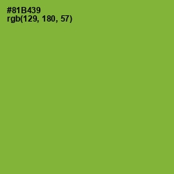 #81B439 - Sushi Color Image