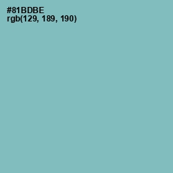 #81BDBE - Gulf Stream Color Image
