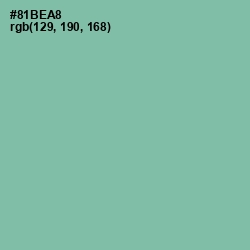 #81BEA8 - Gulf Stream Color Image