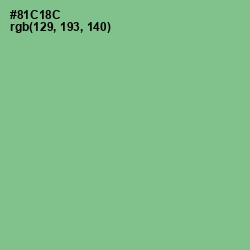 #81C18C - Feijoa Color Image