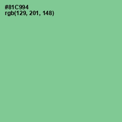 #81C994 - Feijoa Color Image