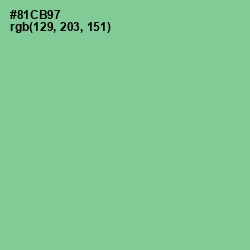 #81CB97 - Feijoa Color Image