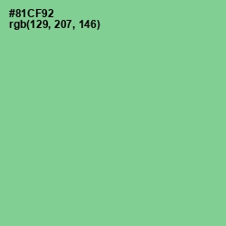 #81CF92 - Feijoa Color Image