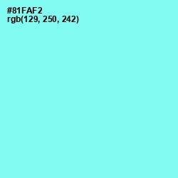 #81FAF2 - Anakiwa Color Image