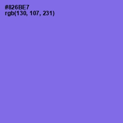 #826BE7 - True V Color Image