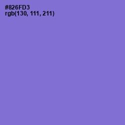 #826FD3 - True V Color Image