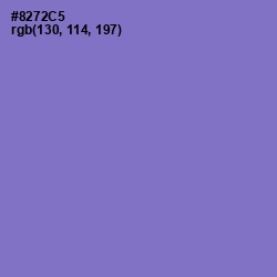 #8272C5 - True V Color Image