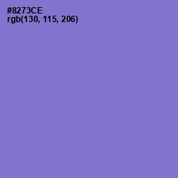 #8273CE - True V Color Image