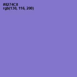 #8274C8 - True V Color Image