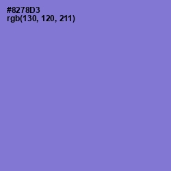 #8278D3 - True V Color Image