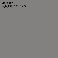 #82817F - Schooner Color Image
