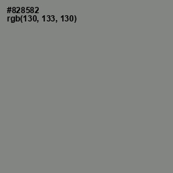 #828582 - Gunsmoke Color Image