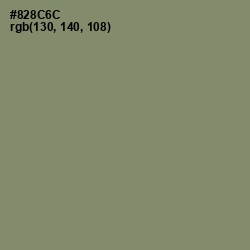 #828C6C - Avocado Color Image