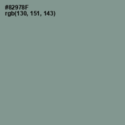 #82978F - Spanish Green Color Image