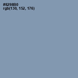 #8298B0 - Bali Hai Color Image