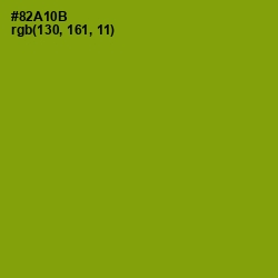 #82A10B - Citron Color Image