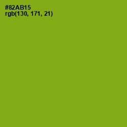 #82AB15 - Citron Color Image