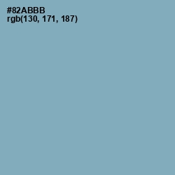 #82ABBB - Gulf Stream Color Image