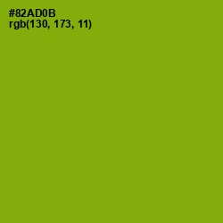 #82AD0B - Citron Color Image