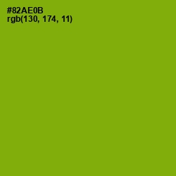 #82AE0B - Citron Color Image