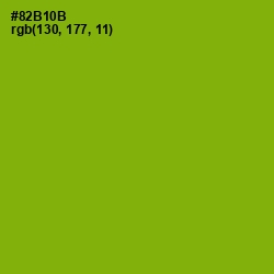 #82B10B - Citron Color Image