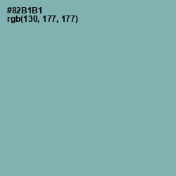 #82B1B1 - Gulf Stream Color Image