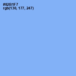 #82B1F7 - Jordy Blue Color Image