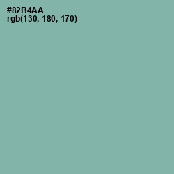 #82B4AA - Gulf Stream Color Image