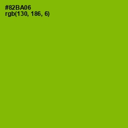 #82BA06 - Citron Color Image