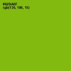 #82BA0F - Citron Color Image