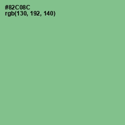 #82C08C - Feijoa Color Image
