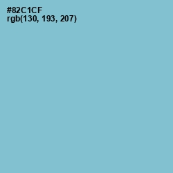 #82C1CF - Half Baked Color Image