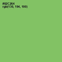 #82C264 - Celery Color Image