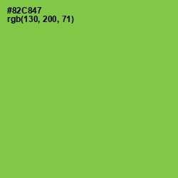 #82C847 - Conifer Color Image