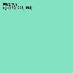#82E1C2 - Riptide Color Image