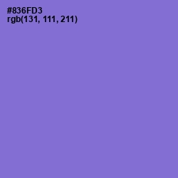 #836FD3 - True V Color Image