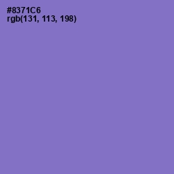 #8371C6 - True V Color Image