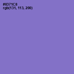 #8371C8 - True V Color Image